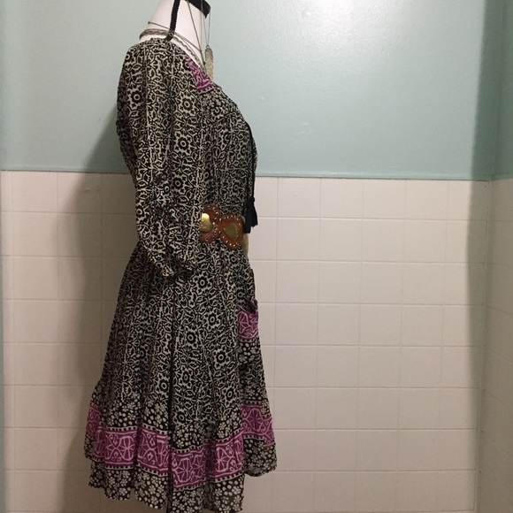 Free People Babydoll/Tunic/Peasant Dress w/Pockets - Picture 3 of 8